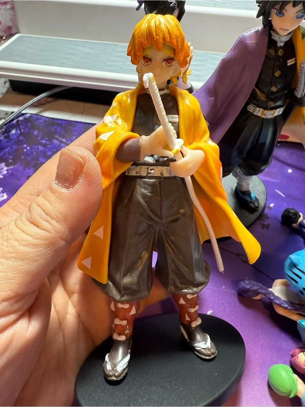Bundle of 6 Demon Slayer Kids Anime Character Figure Set - Collectible